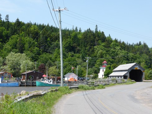 St Martins with covered bridge